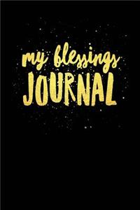 My Blessings Journal