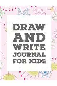 Draw and Write Journal for Kids