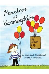 Penelope at Bloomingdale's Big Brown Bag