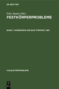 Wiesbaden Und Bad Pyrmont, 1961