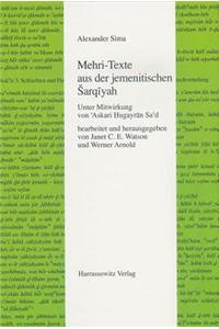 Mehri-Texte Aus Der Jemenitisches Sarqiyah