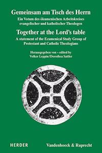 Gemeinsam Am Tisch Des Herrn / Together at the Lord's Table