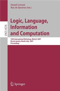 Logic, Language, Information and Computation
