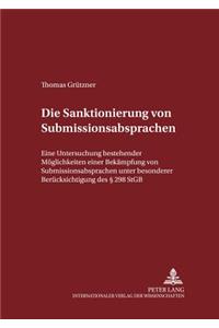 Die Sanktionierung Von Submissionsabsprachen