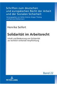 Solidaritaet im Arbeitsrecht