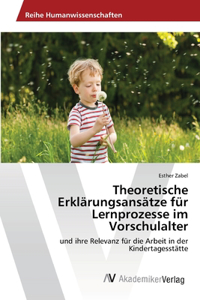 Theoretische Erklärungsansätze für Lernprozesse im Vorschulalter