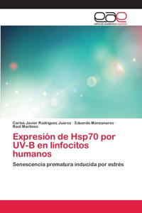 Expresión de Hsp70 por UV-B en linfocitos humanos