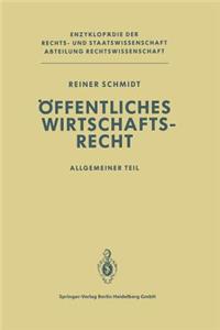 Öffentliches Wirtschaftsrecht