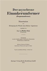 Der Asynchrone Einankerumformer (Frequenzumformer)