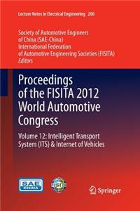 Proceedings of the Fisita 2012 World Automotive Congress