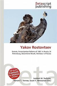 Yakov Rostovtsev