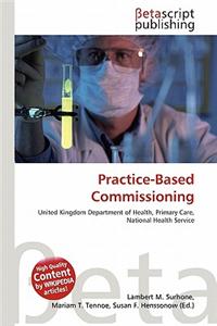 Practice-Based Commissioning