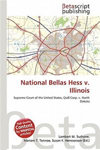 National Bellas Hess V. Illinois