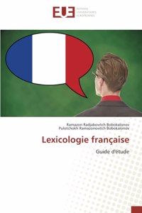 Lexicologie française