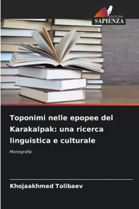Toponimi nelle epopee del Karakalpak