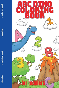 ABC Dino Coloring Book