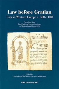 Law Before Gratian