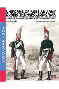 Uniforms of Russian army during the Napoleonic war vol.19