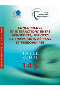 Tables rondes FIT Concurrence et interactions entre aéroports, services de transports aériens et ferroviaires