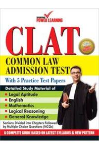CLAT Common Law Admission Test with 5 Practice Test Papers