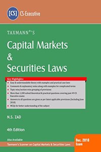 Capital Markets & Securities Laws (CS-Executive)-(December 2018 Exam) (4th Edition June 2018)