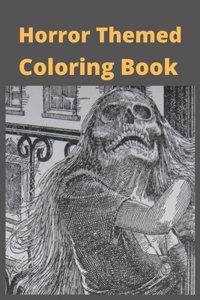 Horror Themed Coloring Book