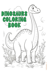 Dinosaurs Coloring Book volume 1