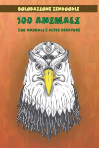 Colorazione Zendoodle - Zoo Animali e altre creature - 100 Animali