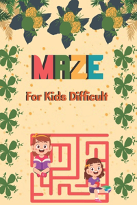 maze for kids difficult