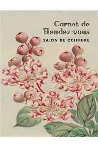 Carnet de Rendez-vous - Salon de Coiffure