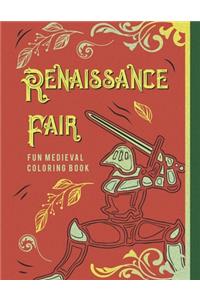 Renaissance Fair Fun Medieval Coloring Book