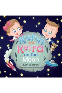 Kieran and Keira on the Moon