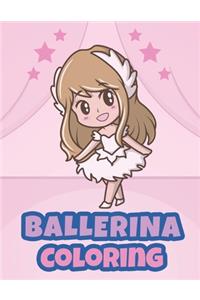 Ballerina Coloring