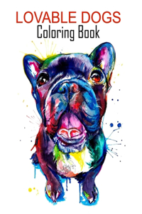 Lovable Dogs Coloring Book