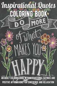 Inspirational Quotes Coloring Book