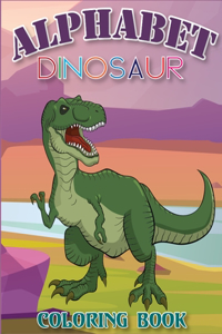 Alphabet Dinosaur Coloring Book