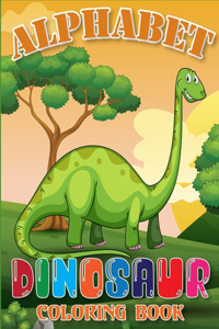 Alphabet Dinosaur Coloring Book