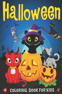 Halloween Coloring Book For Kids