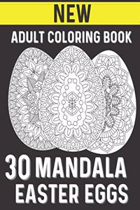 30 Mandala Easter Eggs