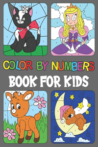 Color By Numbers book For Kids