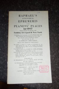 Raphael's Astronomical Ephemeris