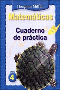 Houghton Mifflin Matem?ticas: Practice Book LVL 4