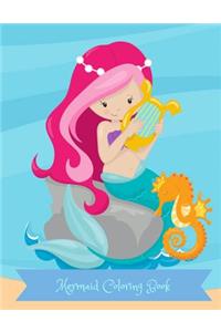 Mermaid Coloring Book