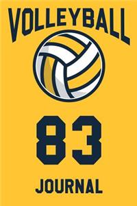 Volleyball Journal 83