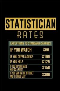 Statistician rates