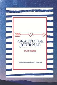 Gratitude Journal For Teens
