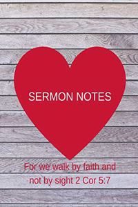 Sermon Notes