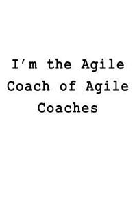 I'm the Agile Coach of Agile Coaches