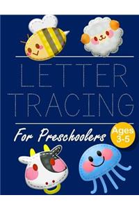 Letter Tracing for Preschoolers BEE JELLYFISH