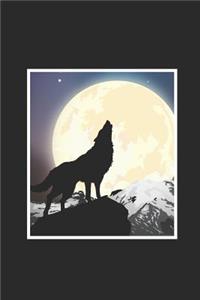 Wolf With Landscape